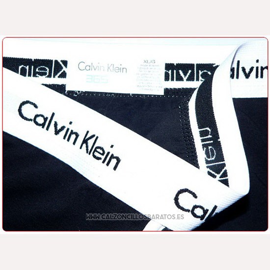 Boxer Calvin Klein Hombre 365 Blanco Negro